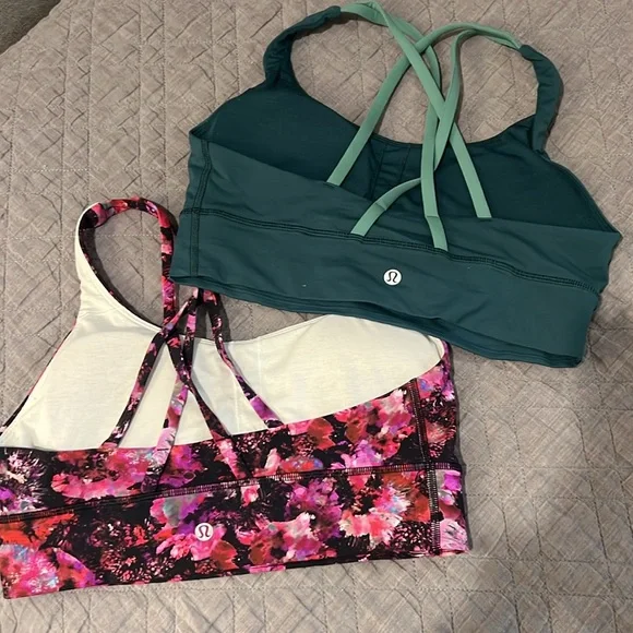 Lululemon Energy Bra longline sz 8. - Picture 2 of 3